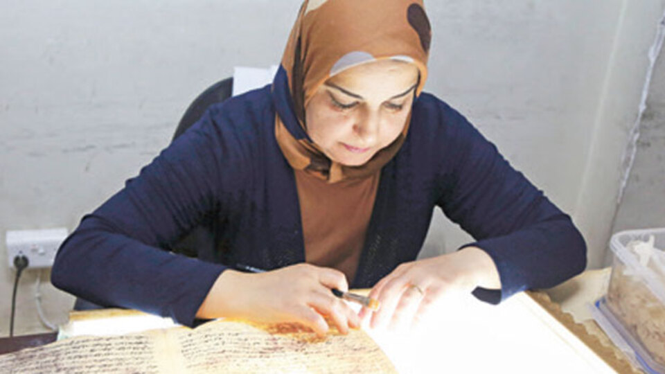 Bağdat kütüphanesi korkudan dijitale geçti