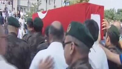 Şehit polise son görev!