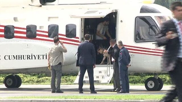 Erdoğan, Sabiha Gökçen'e gitmek için...