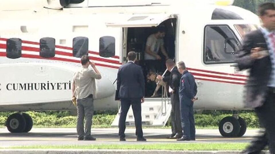 Erdoğan, Sabiha Gökçen'e gitmek için...