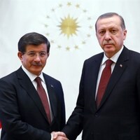 Cumhurbaşkanı Erdoğan Başbakan Davutoğlu ile görüştü
