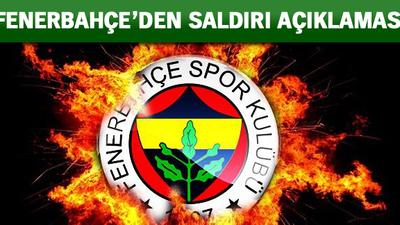 F.Bahçe'den saldırı açıklaması