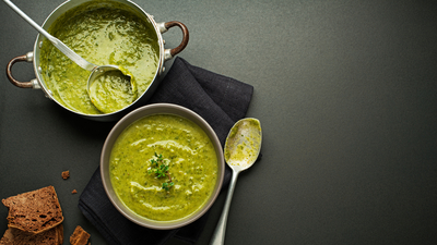 Taze fasulye çorbası