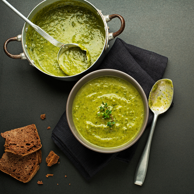 Taze fasulye çorbası