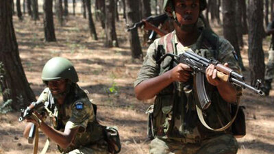 O ülkenin askerleri Balıkesir'de...