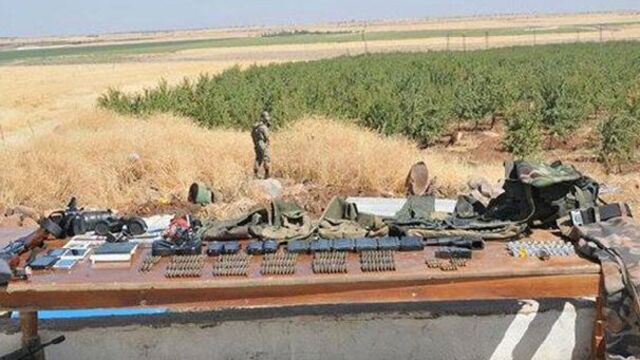 Bağ evinden PKK cephaneliği çıktı!