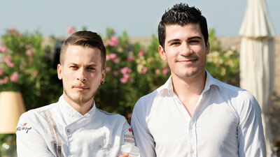 Terasın şef kardeşleri