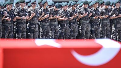 Şehit polisin cenazesi memleketine gönderildi