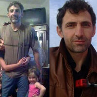 Şehit babaya son bakış...