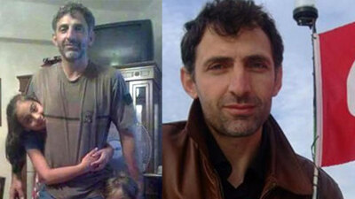 Şehit babaya son bakış...