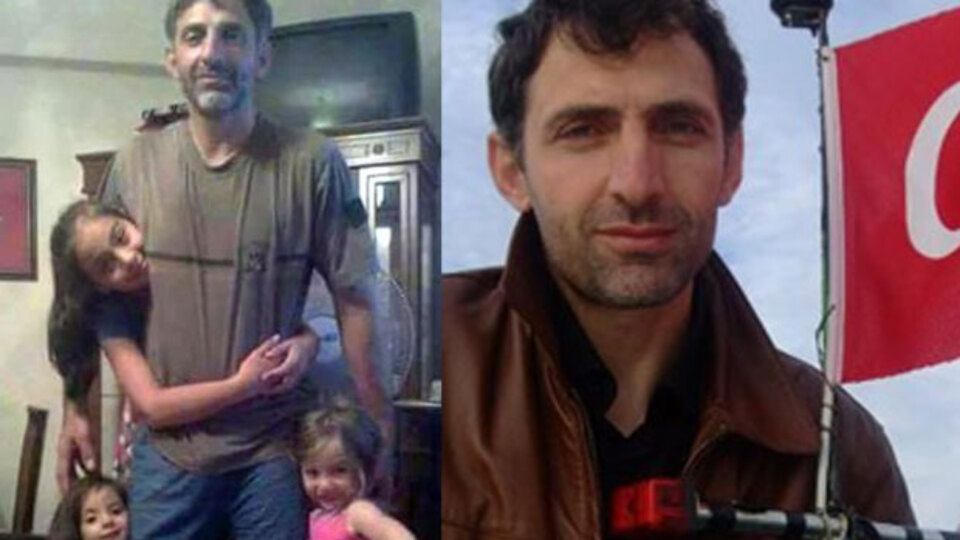 Şehit babaya son bakış...