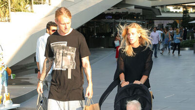 İzin gününü ailesiyle geçirdi