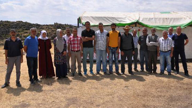 HDP'lilerin 'Canlı Kalkan' eylemi sona erdi