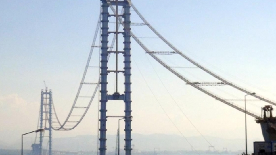 Körfez Köprüsü'nde kedi yolu montajı tamamlandı