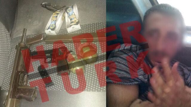 Dolmabahçe'de nöbet tutan polislere saldırı! İşte çatışmanı anı