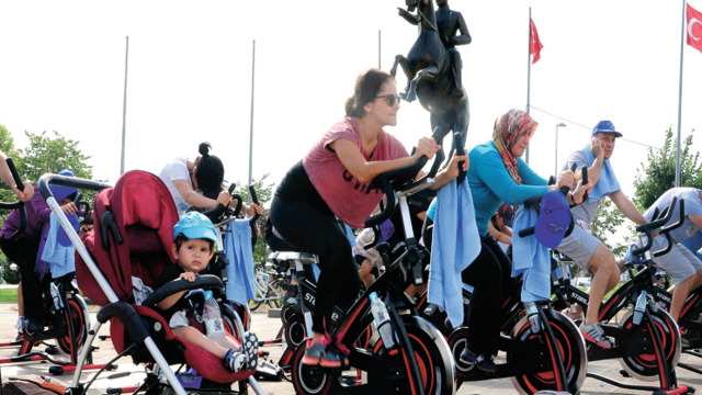 Açık alanda spinning keyfi