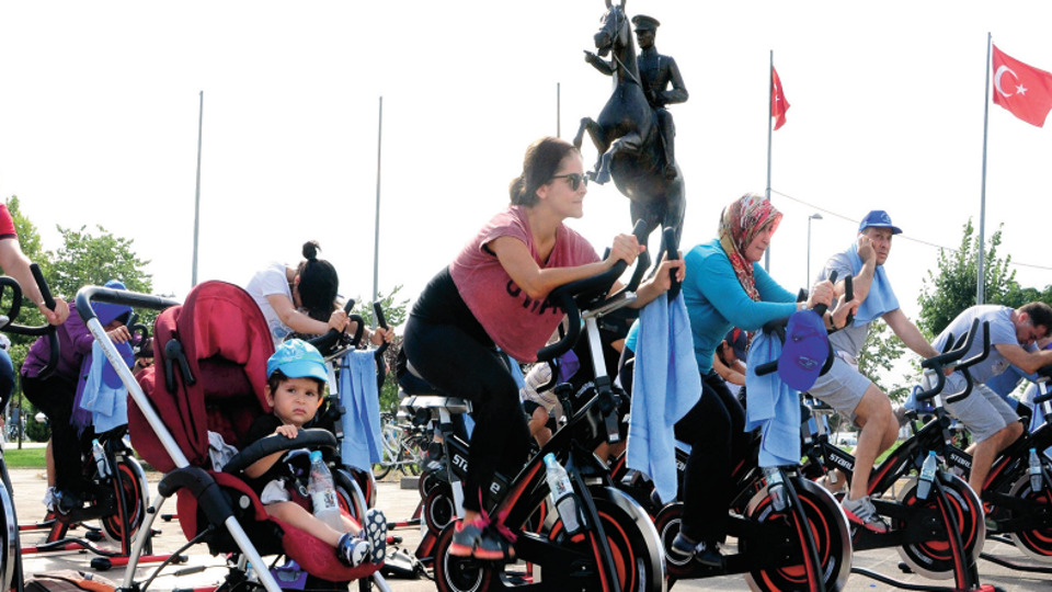 Açık alanda spinning keyfi