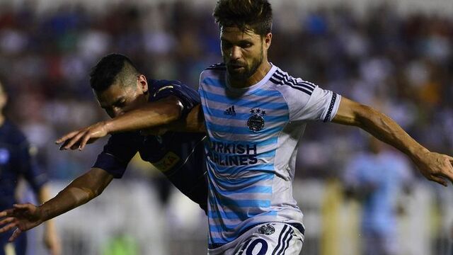 Diego'dan formayı kaptı!
