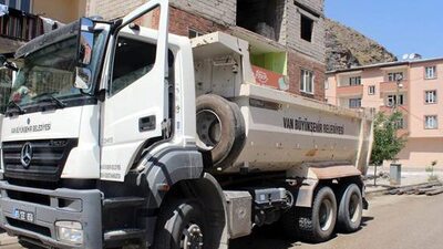 Van Belediye kamyonunda 100 kilo aminyum nitrat