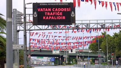 Vatan Caddesi trafiğe kapatıldı