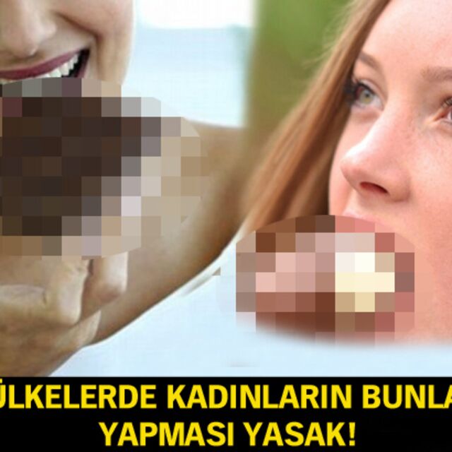 Tuhaf yasaklar!