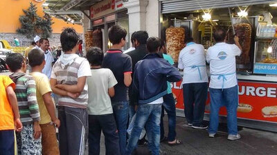 O dönerci şimdi de...