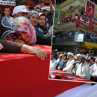 Şehit asker Kahramanmaraş'ta uğurlandı