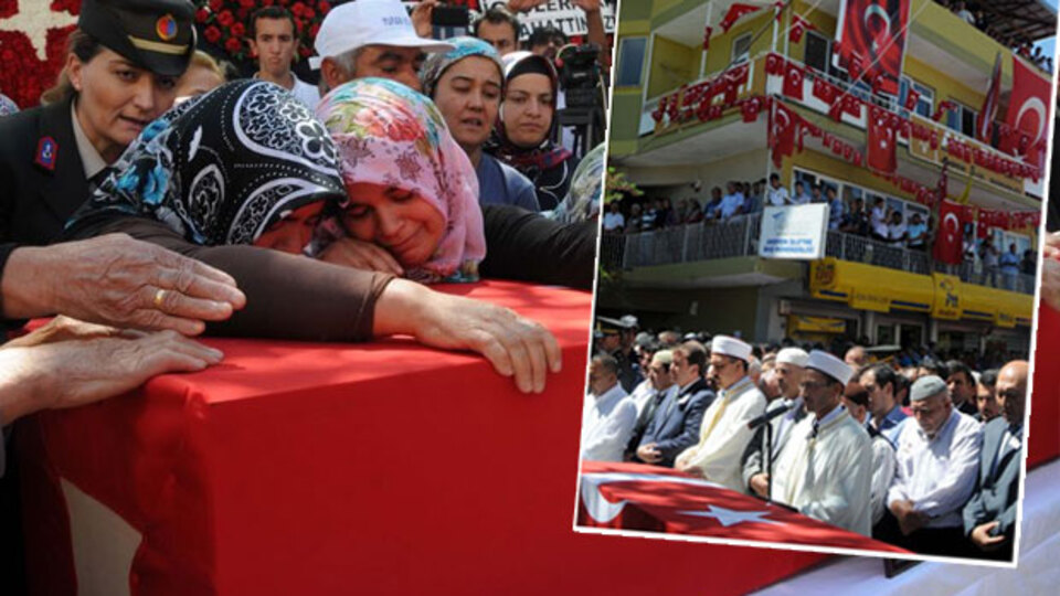 Şehit asker Kahramanmaraş'ta uğurlandı