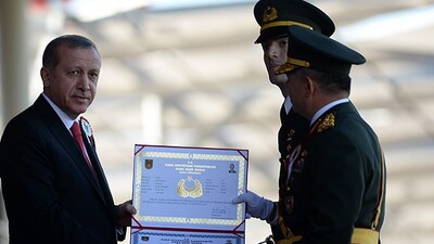 Kara Harp Okulunda mezuniyet töreni