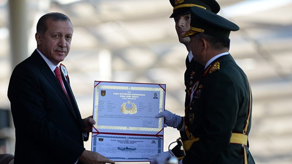 Kara Harp Okulunda mezuniyet töreni