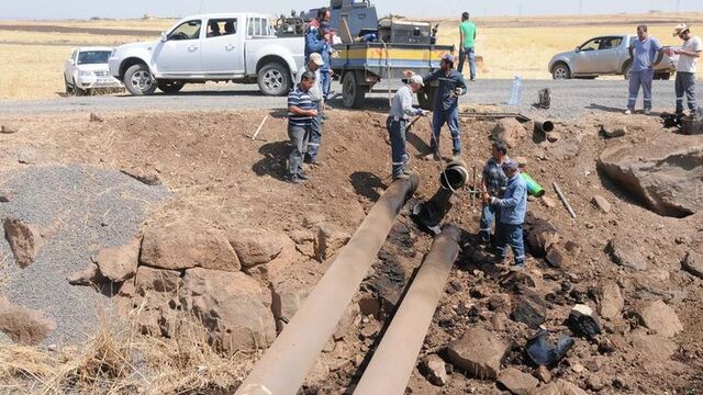 Diyarbakır'da petrol boru hattına saldırı!