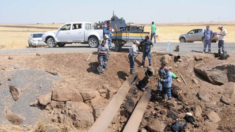 Diyarbakır'da petrol boru hattına saldırı!