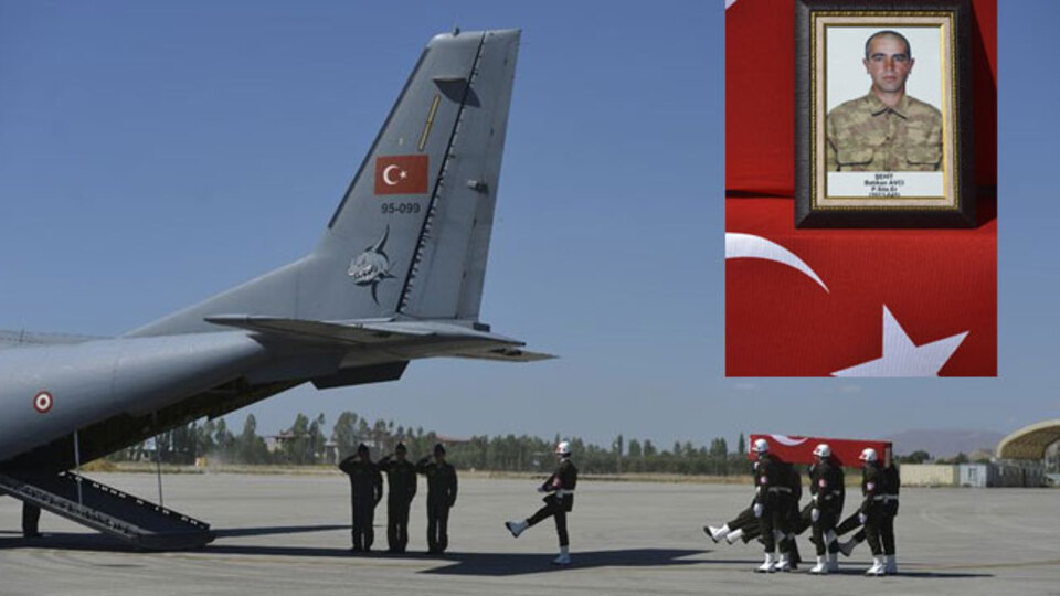 Şehit er Batıkan Avcı'ya veda