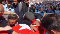 Şehit cenazesinde binler terörü lanetledi
