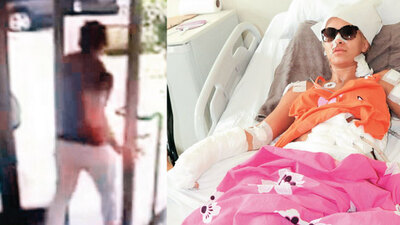 Eski sevgiliden hostese internet pususu!