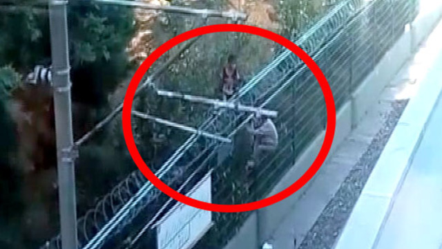 Amatör kamerada inanılmaz olay!