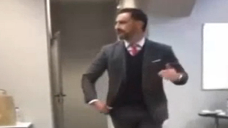 Pereira'nın dansı şaşırttı