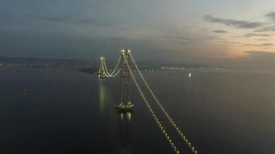 Körfez Köprüsü'nde kedi yolu tamamlandı