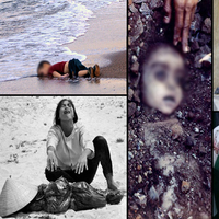 Dünyayı sarsan minicik günahsız bedenler!