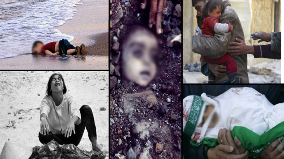 Dünyayı sarsan minicik günahsız bedenler!