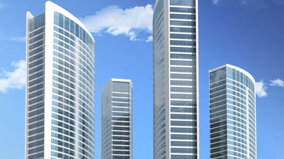 Lüks site ikiye bölündü!