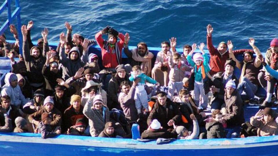 Yakalanan göçmen sayısı % 400 arttı