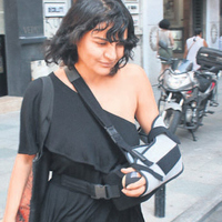 "Küçük bir kazaydı ama..."