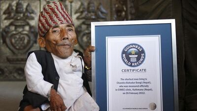 Dünyanın en kısa erkeği hayatını kaybetti!