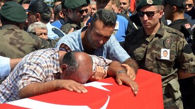 Şehit polis memuru Ersoy, son yolculuğuna uğurlandı