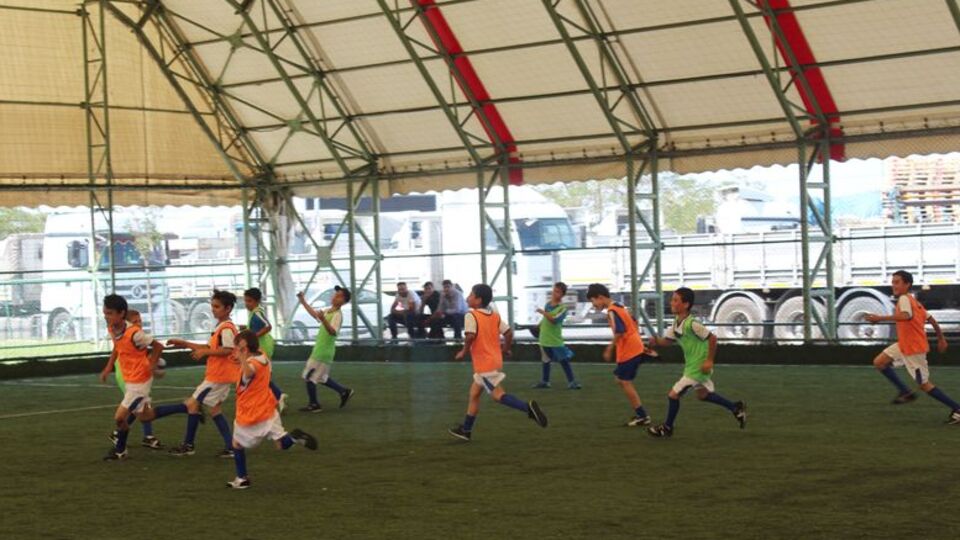 Şifa Spor, Suriyeli miniklere kucak açtı