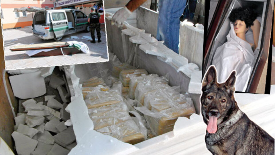 200 kilo eroini böyle kaçıracaklardı