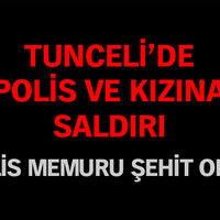 PKK, Tunceli'de polis ve kızının olduğu aracı taradı!