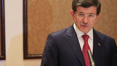 Başbakan Davutoğlu'nun duygu dolu anları!