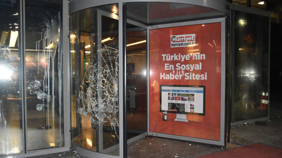 Hürriyet gazetesine ikinci saldırı